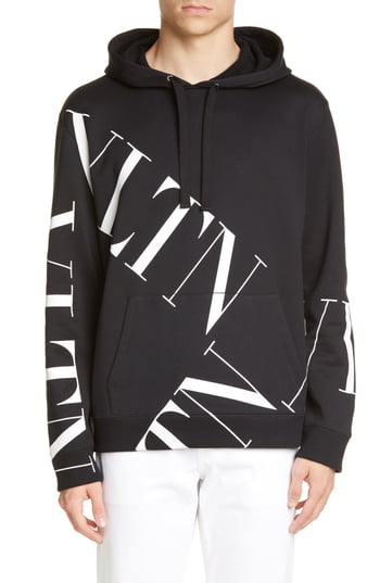 valentino black sweatshirt