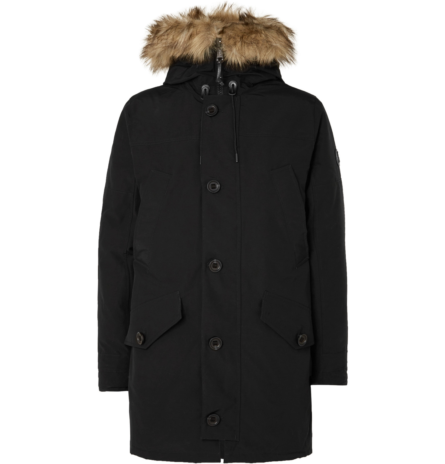 Polo Ralph Lauren - Faux Fur-Trimmed Shell Hooded Down Parka - Men ...