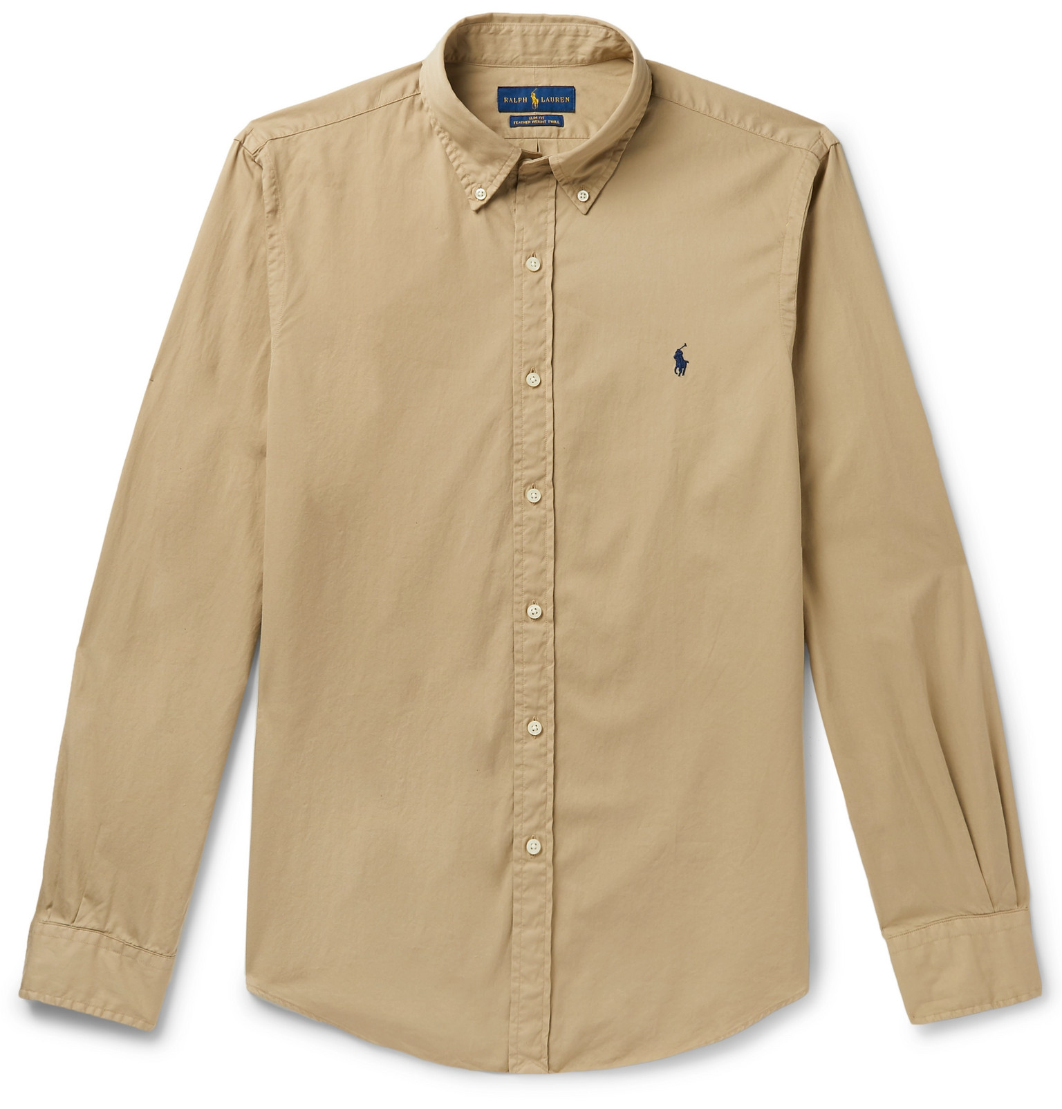 men's slim fit ralph lauren shirt