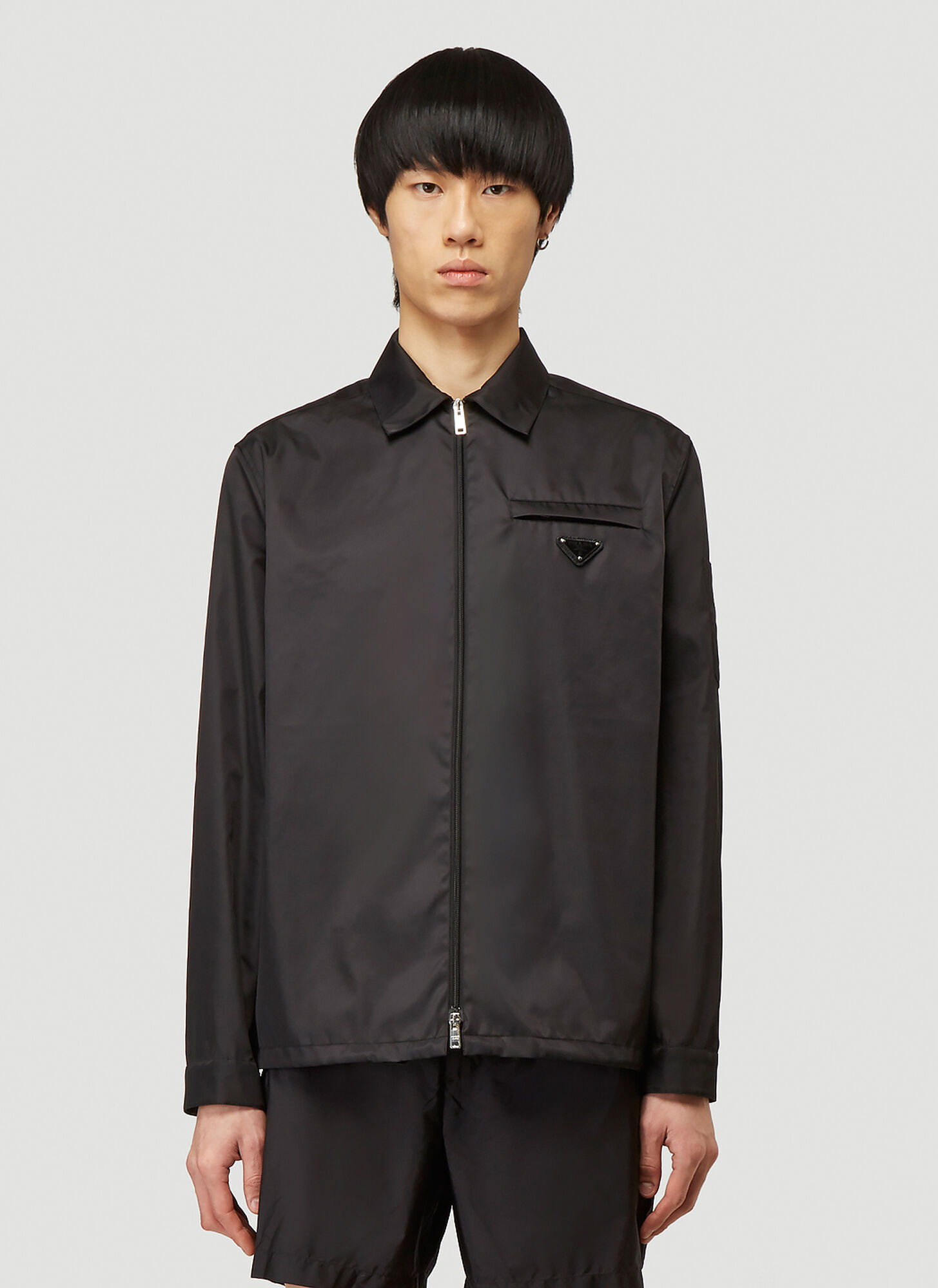 prada nylon overshirt