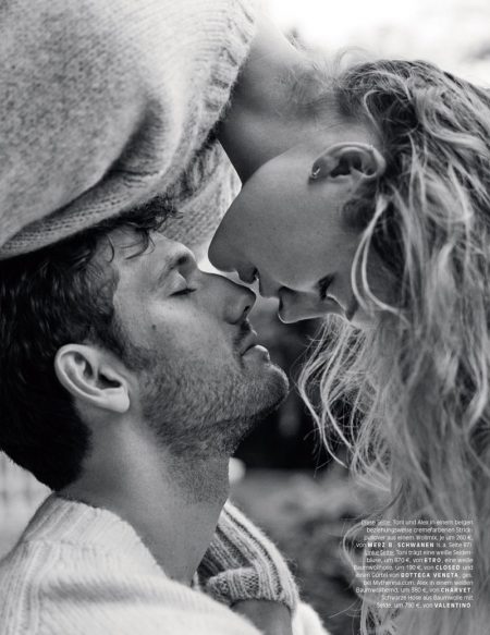 Alex Pettyfer & Toni Garrn 2020 Vogue Germany