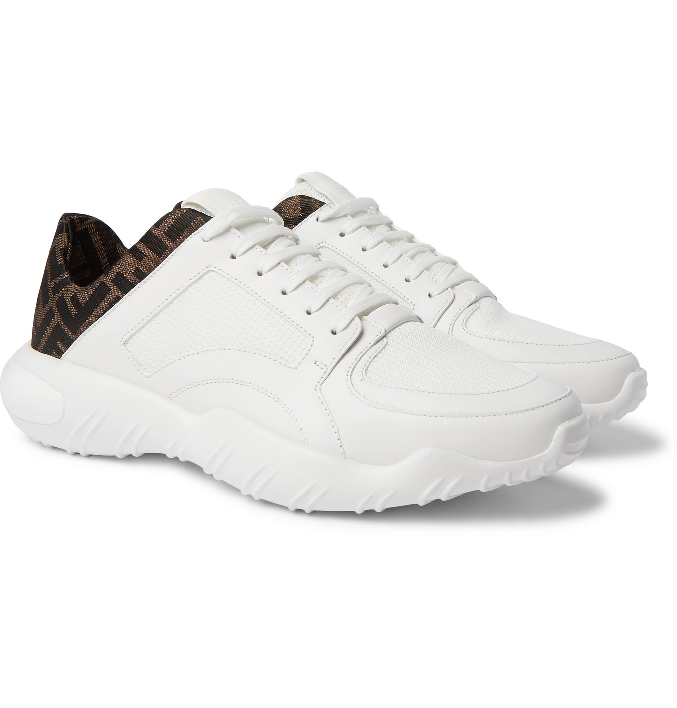 white fendi sneakers