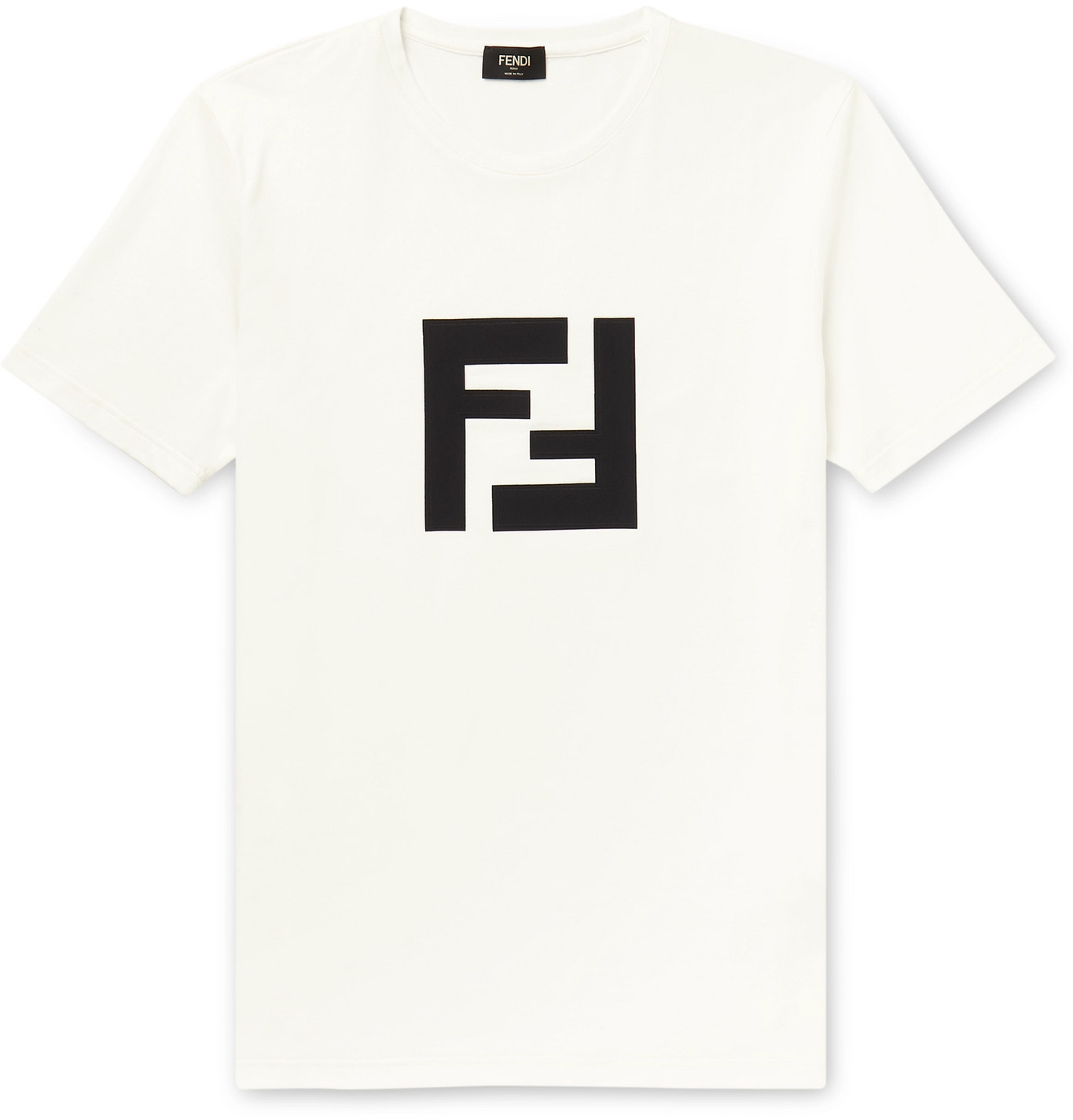 fendi small logo t shirt