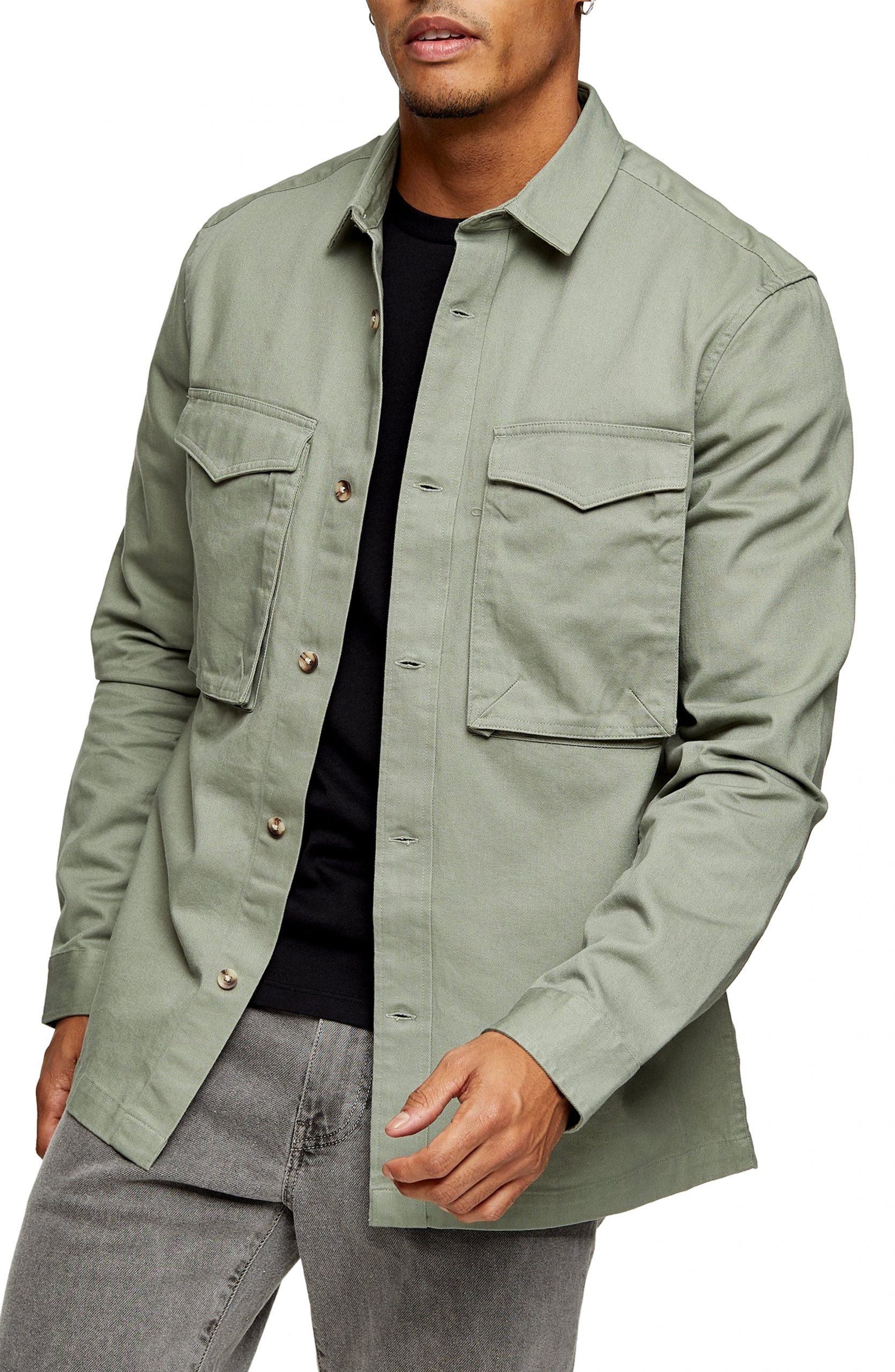 overshirt green