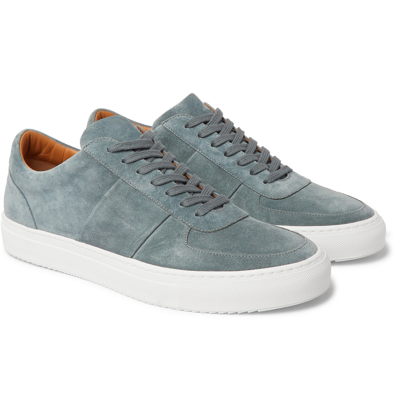 Mr P. - Larry Suede Sneakers - Men - Blue | The Fashionisto