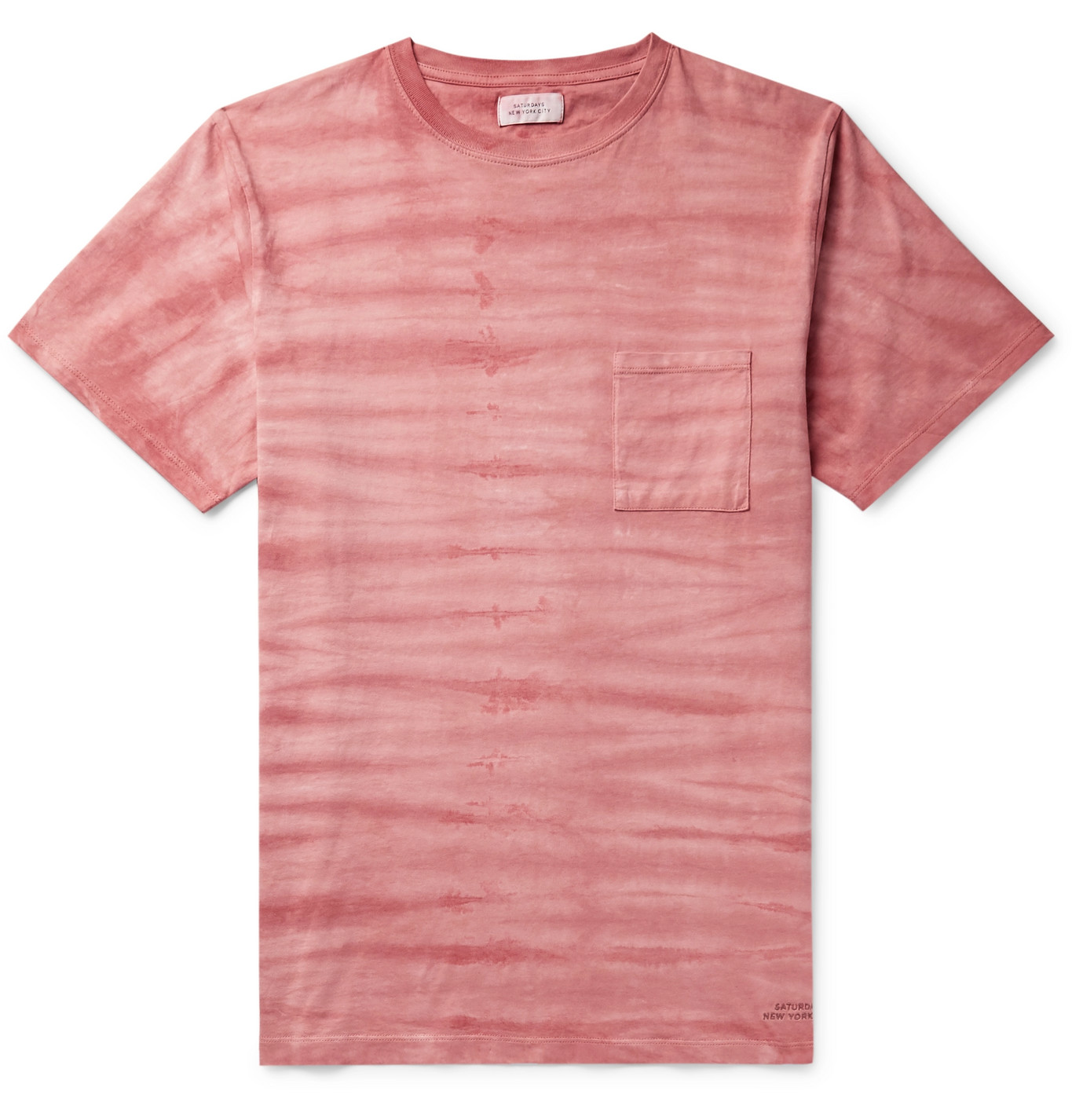 Saturdays NYC - Randall Mineral-Washed Cotton-Jersey T-Shirt - Men ...