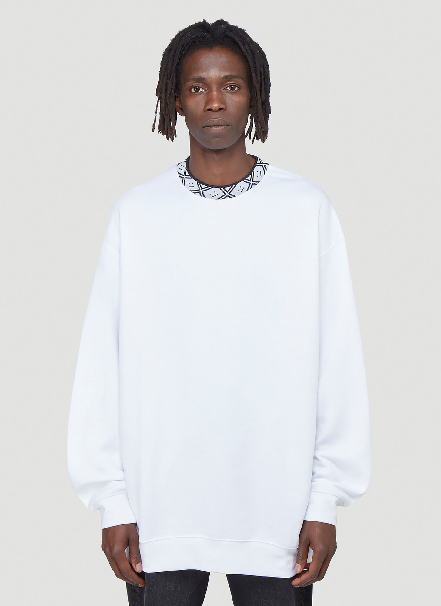 acne studios oversized sweatshirt