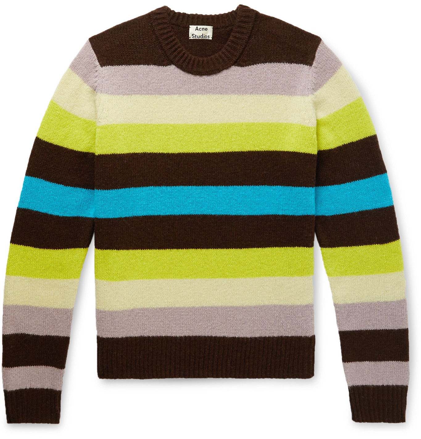 Acne Studios - Striped Wool Sweater - Men - Multi | The Fashionisto