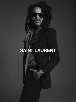Lenny Kravitz Saint Laurent Fall 2020 Men's Campaign