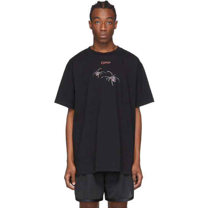 Off-White Black Arachno Arrows T-Shirt | The Fashionisto