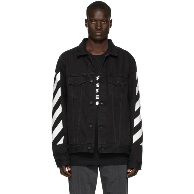 off white long jacket