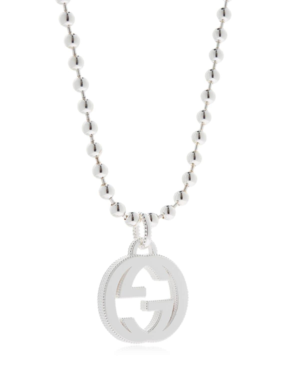 45cm Interlocking G Necklace | The Fashionisto