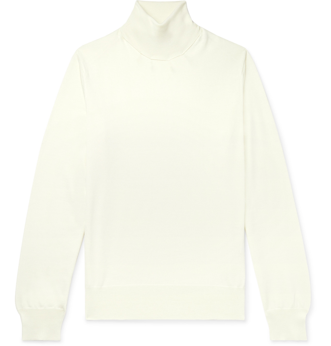 Dolce & Gabbana - Cashmere and Silk-Blend Rollneck Sweater - Men ...