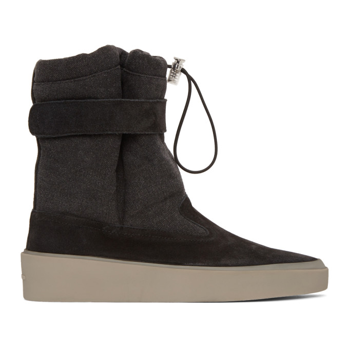 fear of god boots black