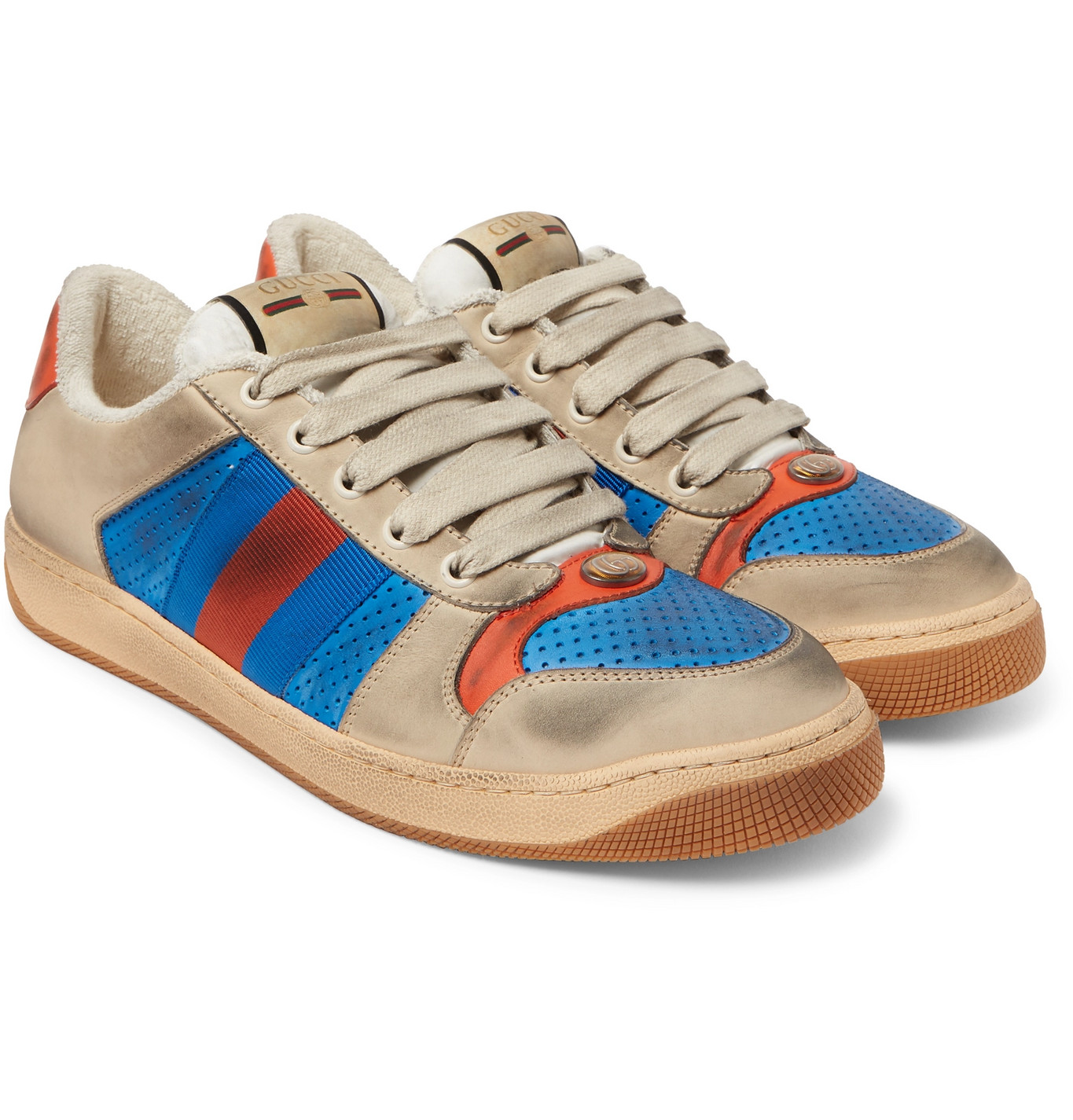gucci sneakers blue
