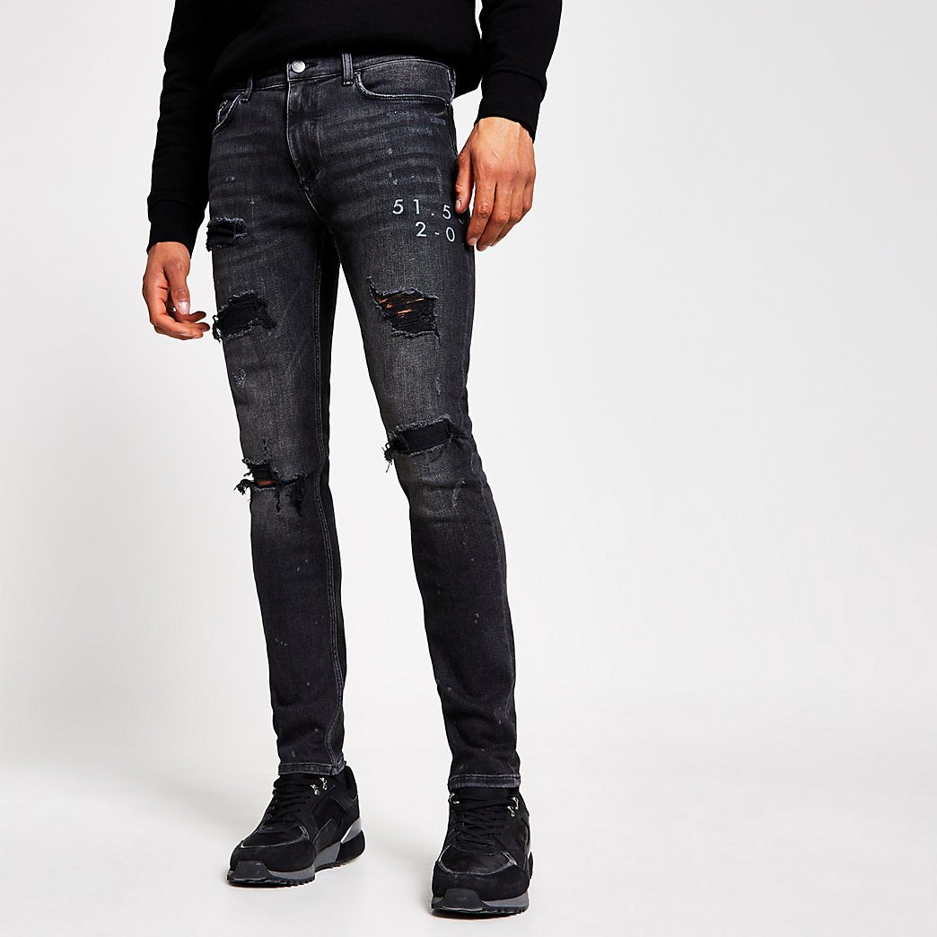 mens super skinny jeans cheap