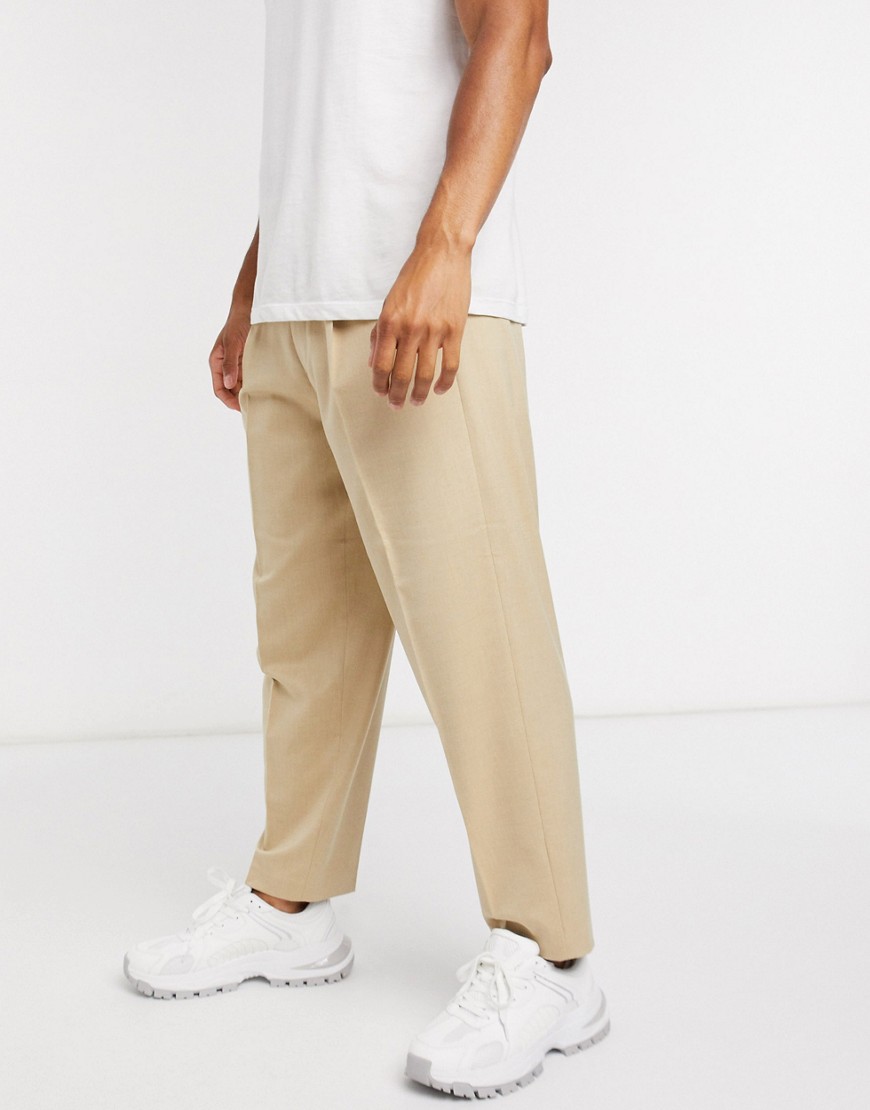 tapered smart pants