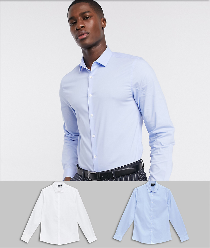 blue shirt asos