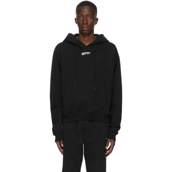 Off-White Black Masked Face Hoodie | The Fashionisto