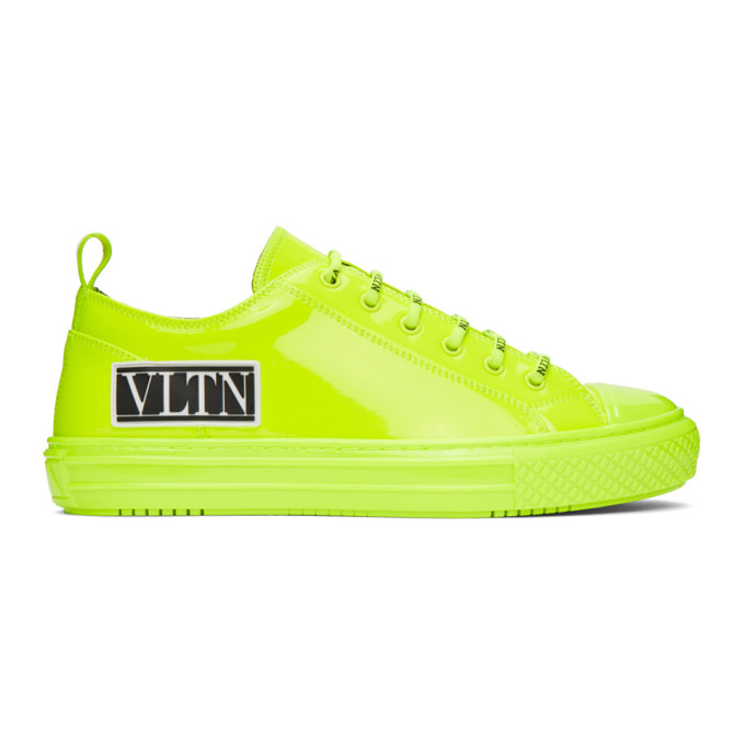 valentino green sneakers