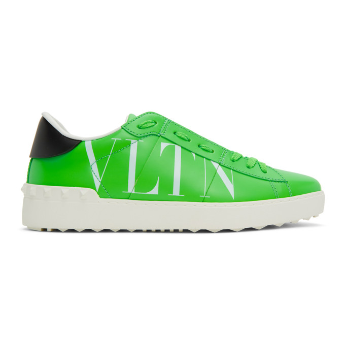 valentino green sneakers