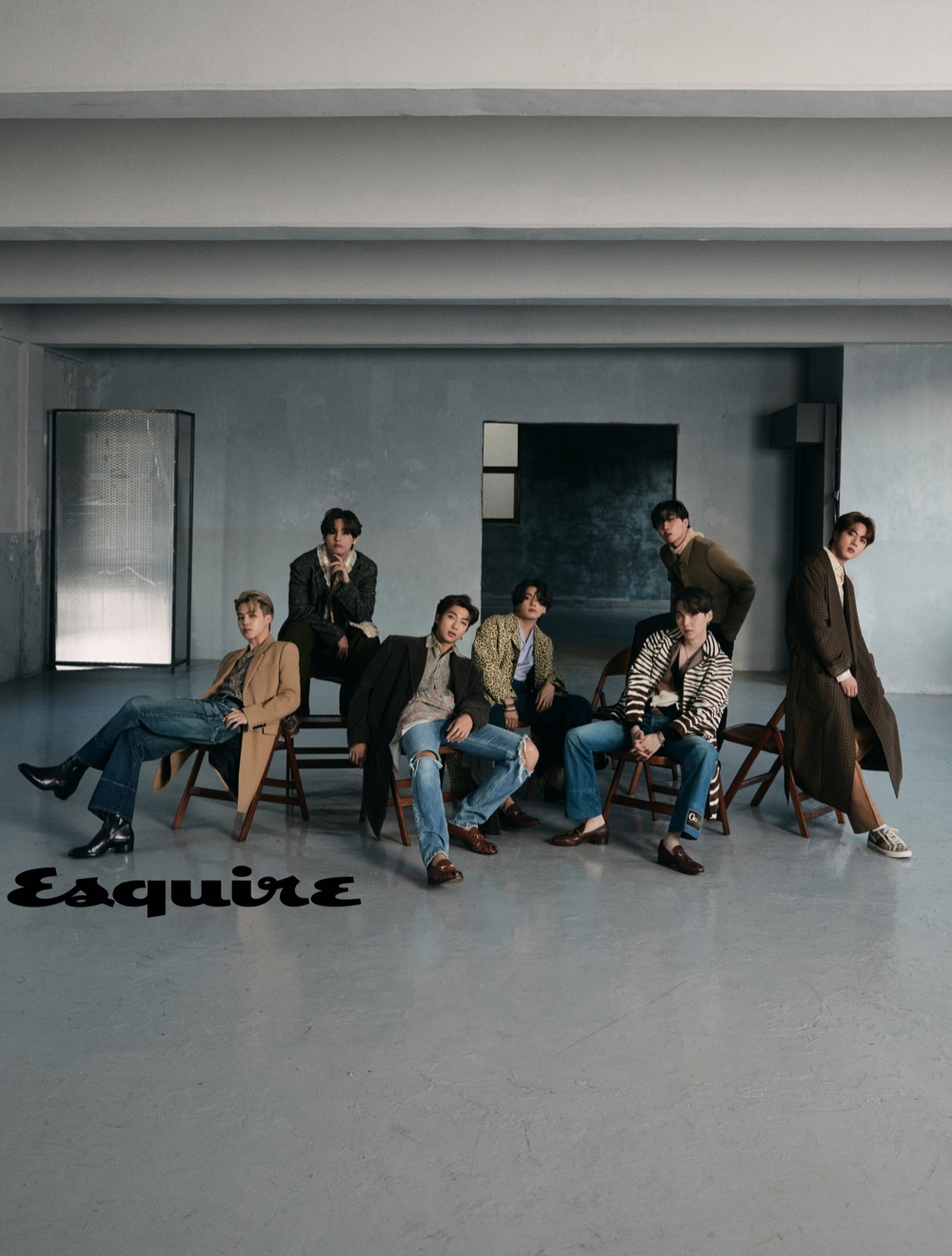 BTS Esquire 2020 Cover Photoshoot