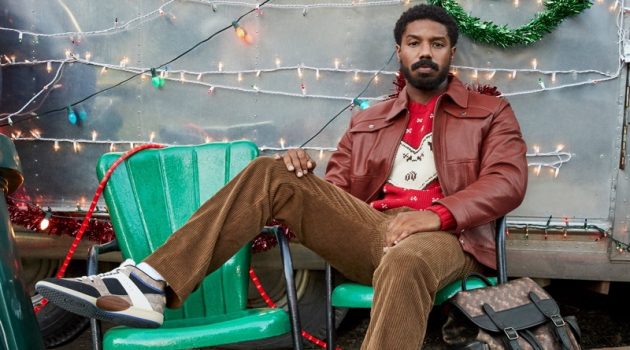 Michael B. Jordan fronts Coach's holiday 2020 campaign.