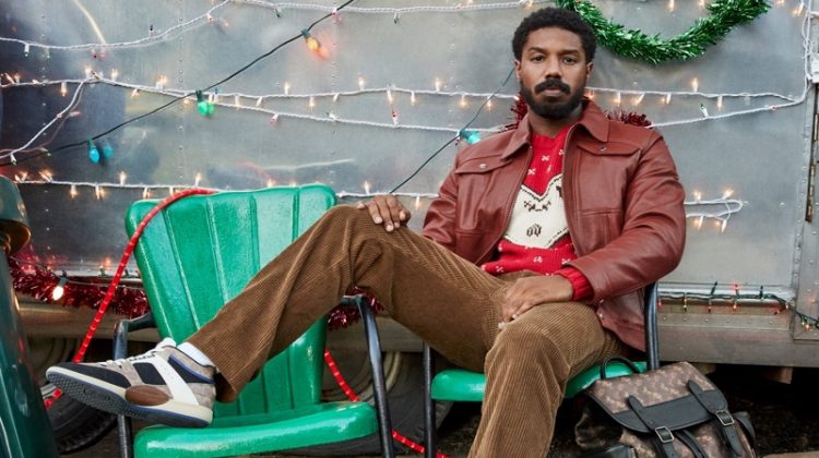Michael B. Jordan fronts Coach's holiday 2020 campaign.
