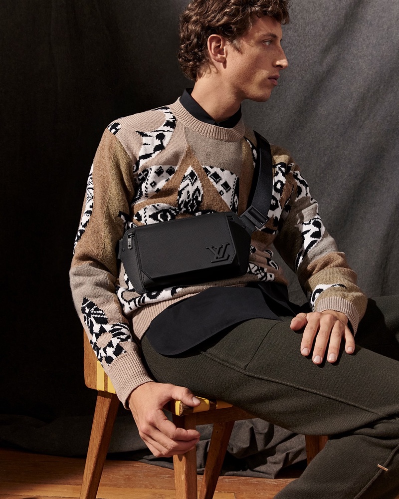 Louis Vuitton unveils new collection of men's leather goods: New