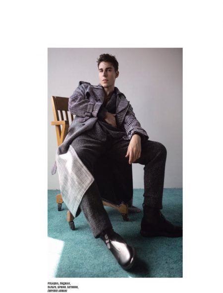 Nolan Gerard Funk 2021 L'Officiel Hommes Ukraine Photoshoot