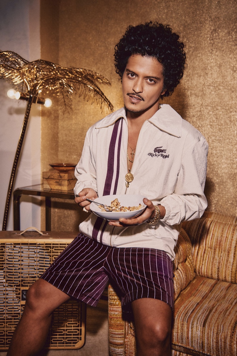 Bruno Mars Lacoste Ricky Regal 2021 Collection