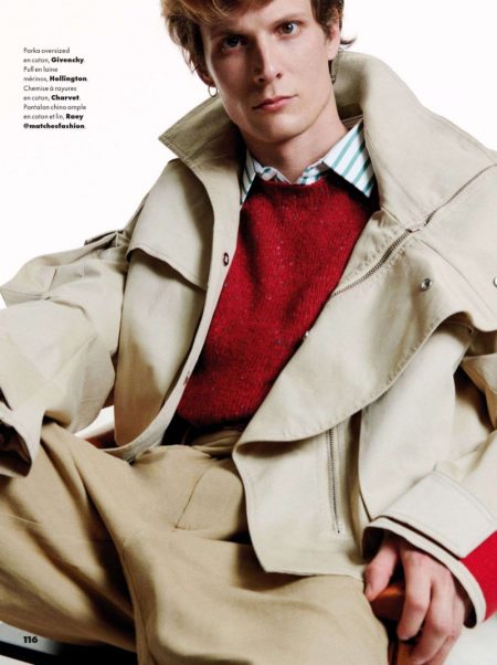 Felix Gesnouin 2021 GQ France Fashion Editorial