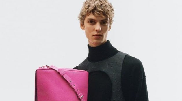 Leon Dame fronts the Louis Vuitton Taïgarama spring 2021 campaign.