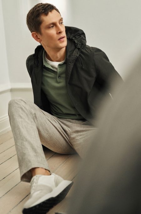 Mathias Lauridsen 2021 Massimo Dutti Fashion Editorial