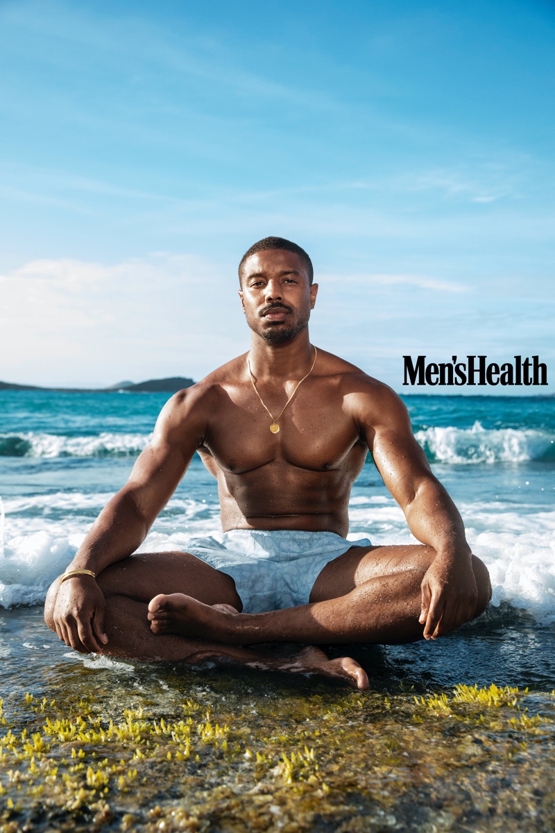 Michael B. Jordan 2021 Men's Health Cover Photoshoot