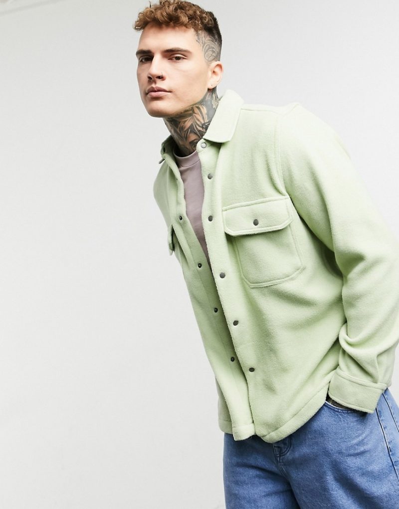 overshirt green