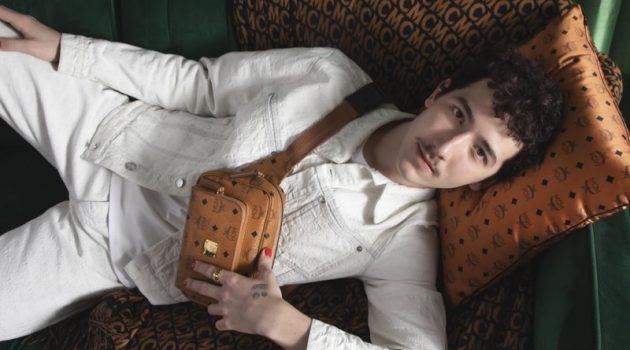 Frankie Jonas stars in MCM's spring 2021 campaign.