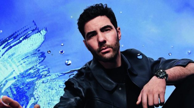 Tahar Rahim fronts the Louis Vuitton Tambour Street Diver watch campaign.