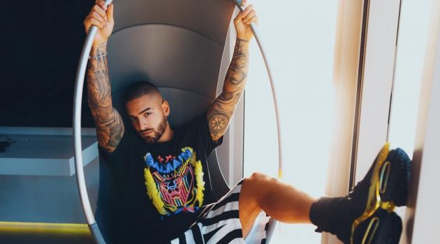 Colombian singer Maluma partners with Balmain for a new capsule collection.