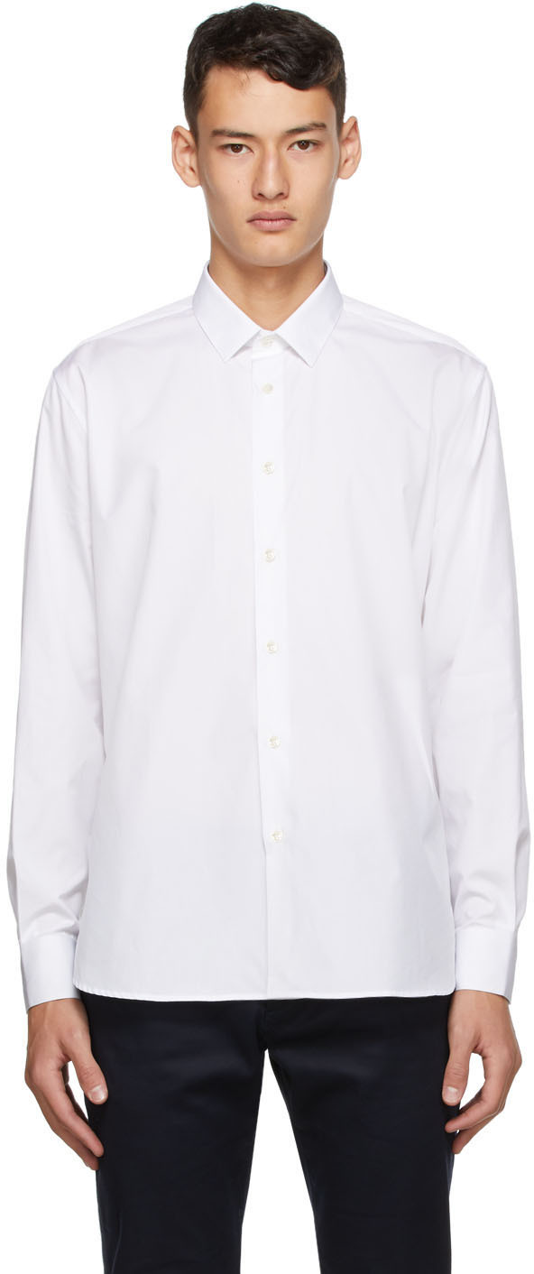 Saint Laurent White Classic Shirt | The Fashionisto