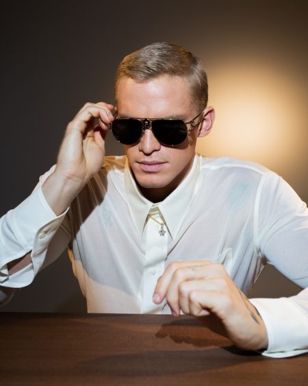 Cody Simpson Versace Spring 2021 Eyewear Campaign