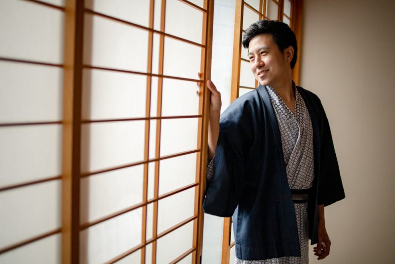 How to wear Kimono for men 