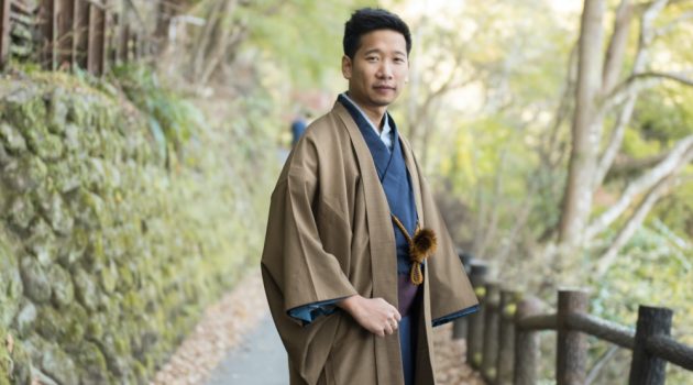 Man in Kimono