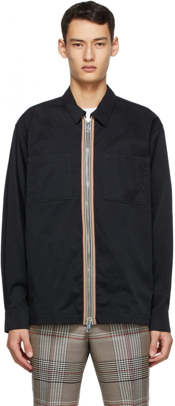 black stripe shirt