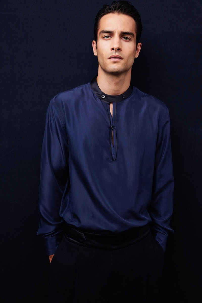Giorgio Armani Spring 2022 Male Models Backstage