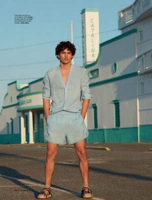 Simon Nessman 2021 GQ Russia Fashion Editorial