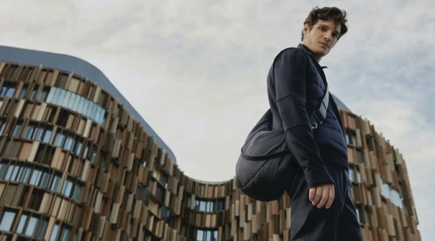 Dancer Mickael Lafon links up with Ermenegildo Zegna to showcase its High Performance collection.