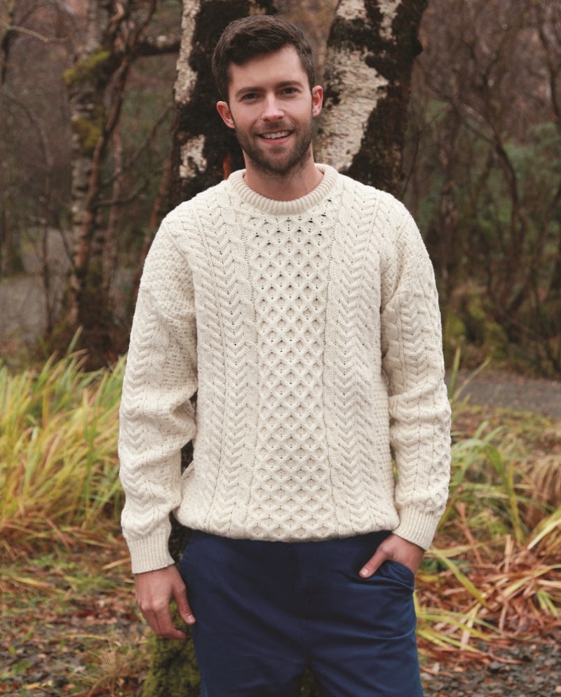 Presenting The County Collection of Aran Sweaters by The Irish