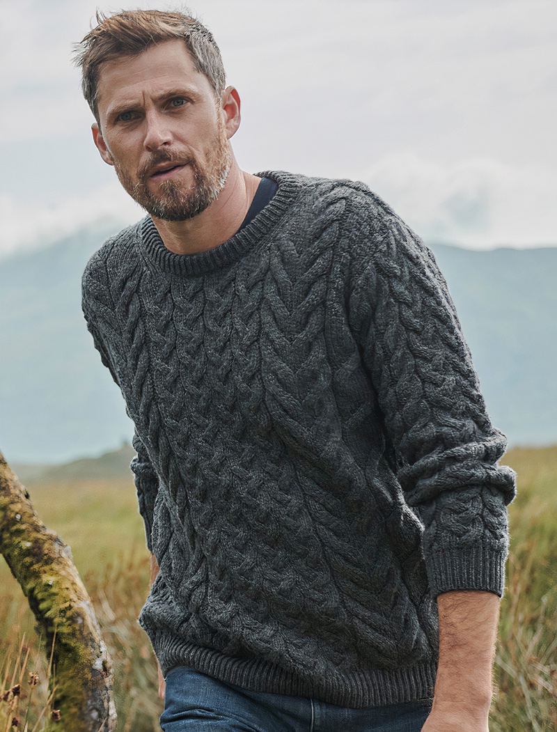 Irish Sweaters for Men: Discover Aran Knitwear