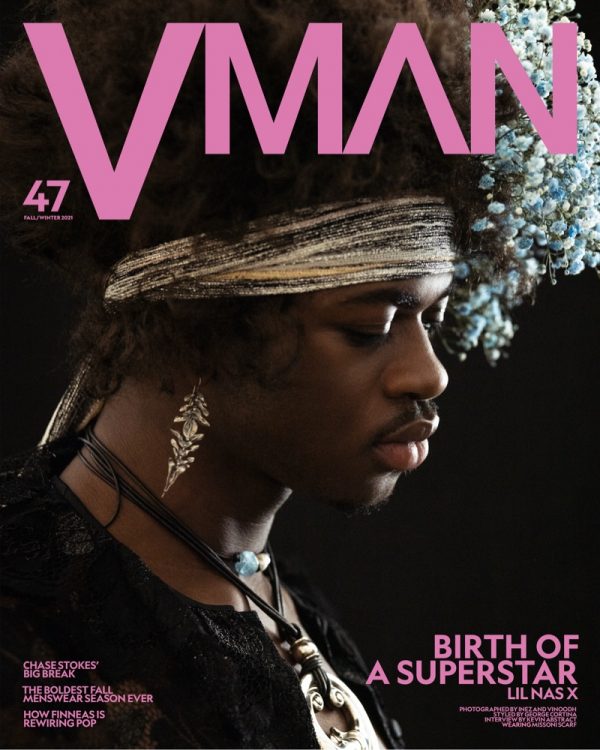 Lil Nas X 2021 VMAN Cover Photo Shoot